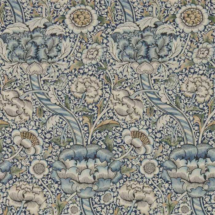 Wandle, Blue/Stone - Morris & Co