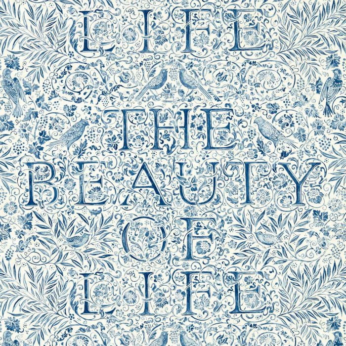 The Beauty of Life Indigo - Morris & Co