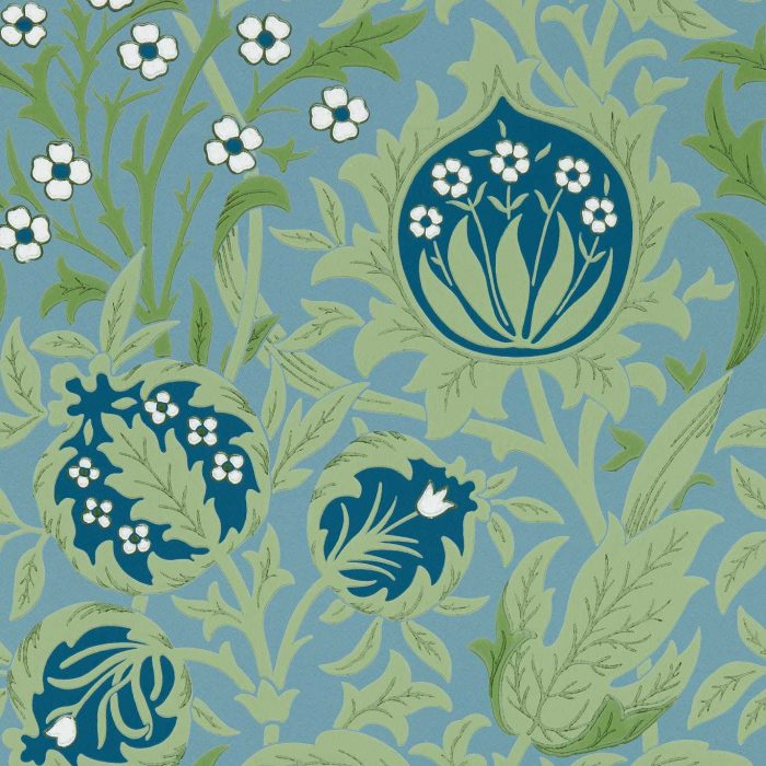 Elmcote Dearle Blue - Morris & Co