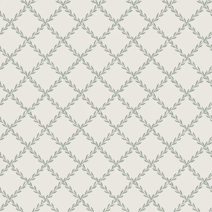 Trellis Forest Green - Sandberg