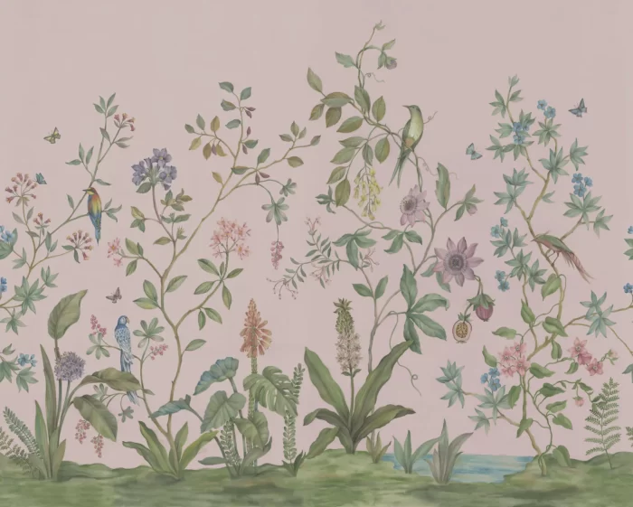 Chinoiserie Pink - Rebel Walls
