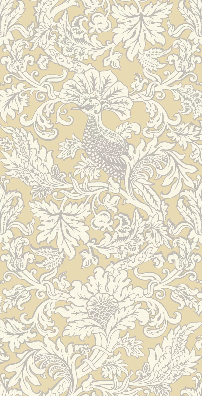 Balabina, White on Yellow - Cole & Son