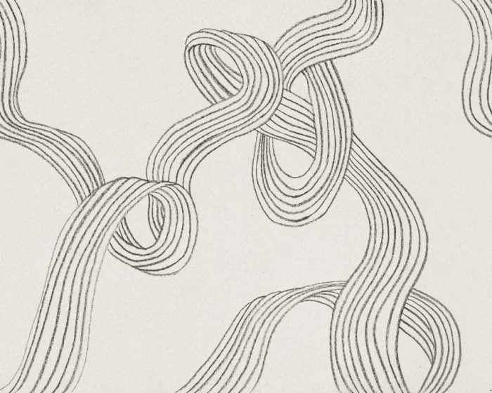 Stripes Graphite - Rebel Walls