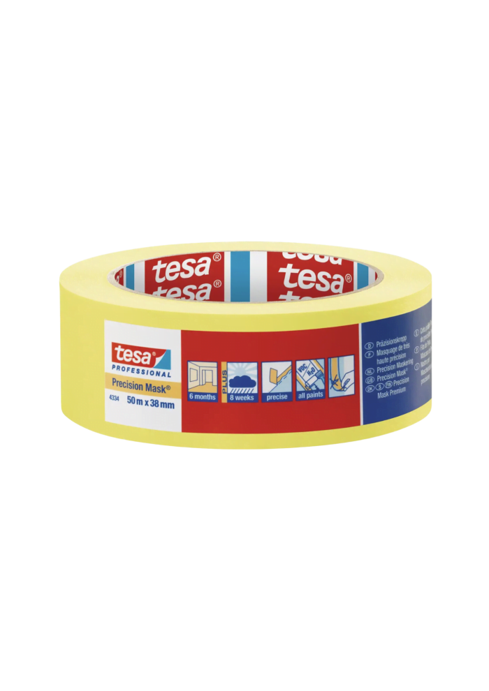 Límband - Tesa, Precision gult 38mm