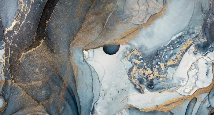 Agate Crystal, Blue - Rebel Walls