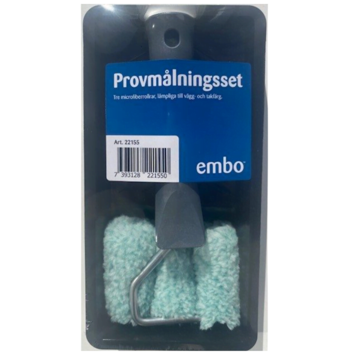 Rúllusett og bakki - Embo, 5cm kefli