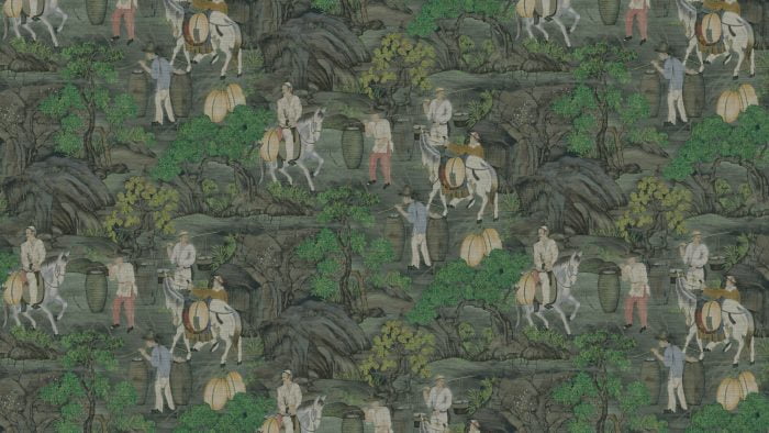 Toile de Tibet Moss - Arte