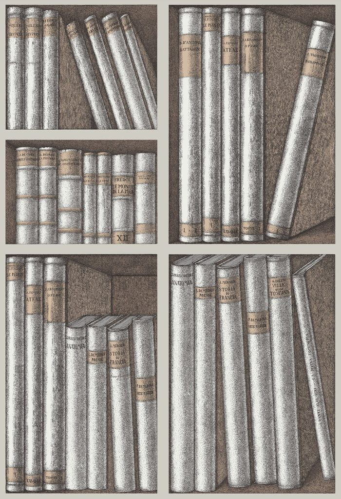 Ex Libris Stone & Linen - Cole & Son