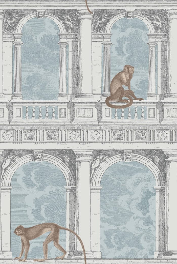 Procuratie Con Vista Soft Grey & Ice Blue - Cole & Son