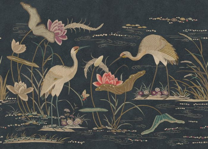 Seabirds, Dark Blue - Sandberg