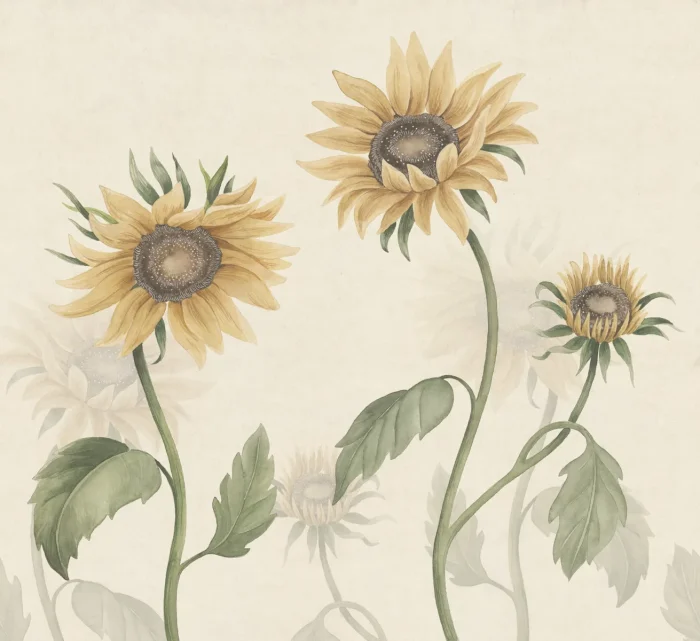 Sunflowers, Yellow - Sandberg