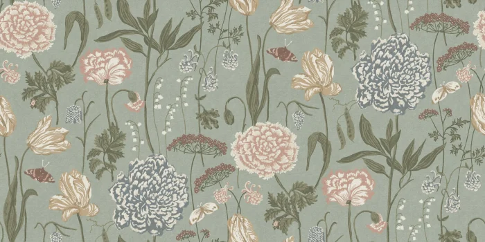 Aurelie Mural, Light Blue - Sandberg