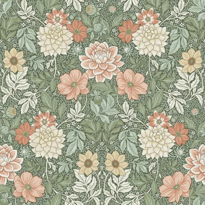 Dahlia Garden - Boråstapeter