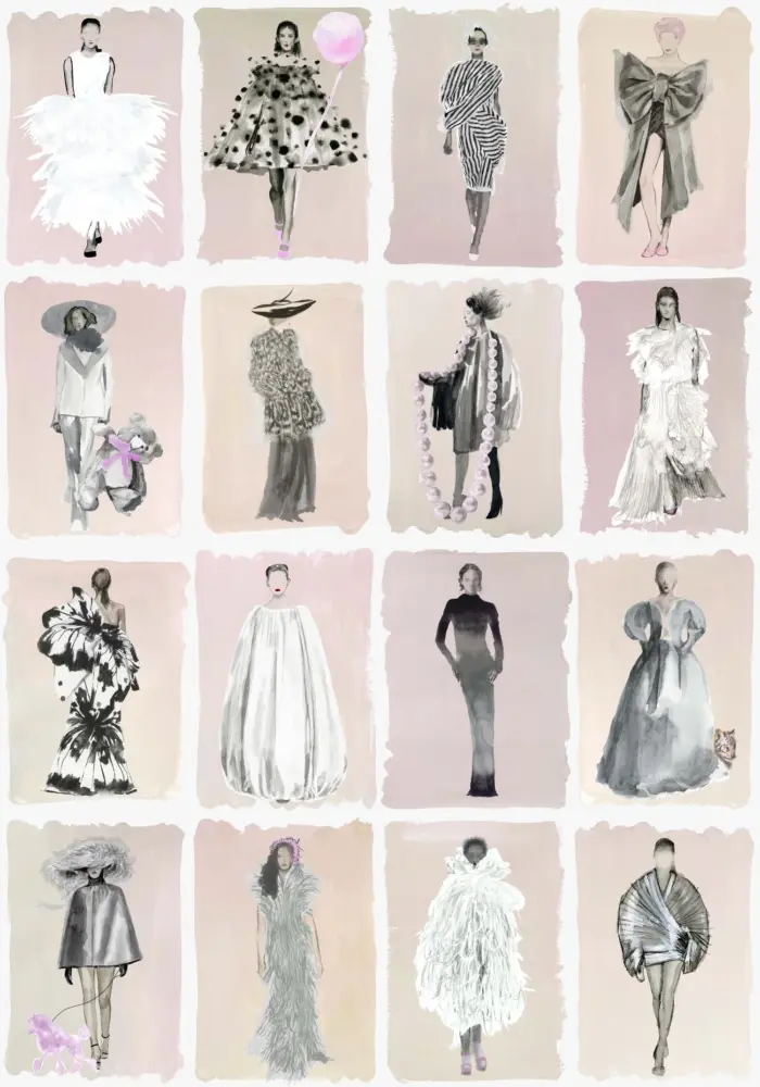 Couture Carousel, Blush Pearl - Cole & Son