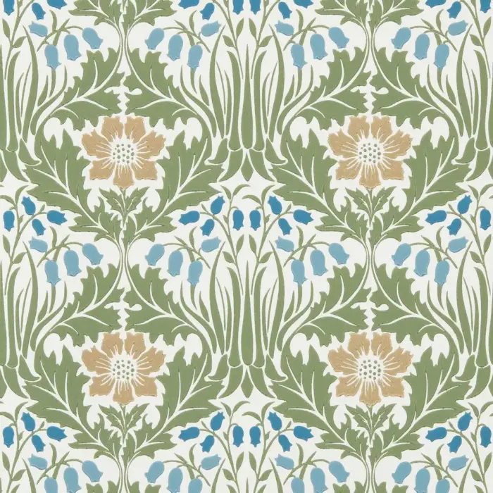Woodbell & Anemone, Woad/Nettle - Morris & Co