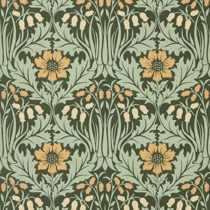 Woodbell & Anemone, Bayleaf/Manilla - Morris & Co