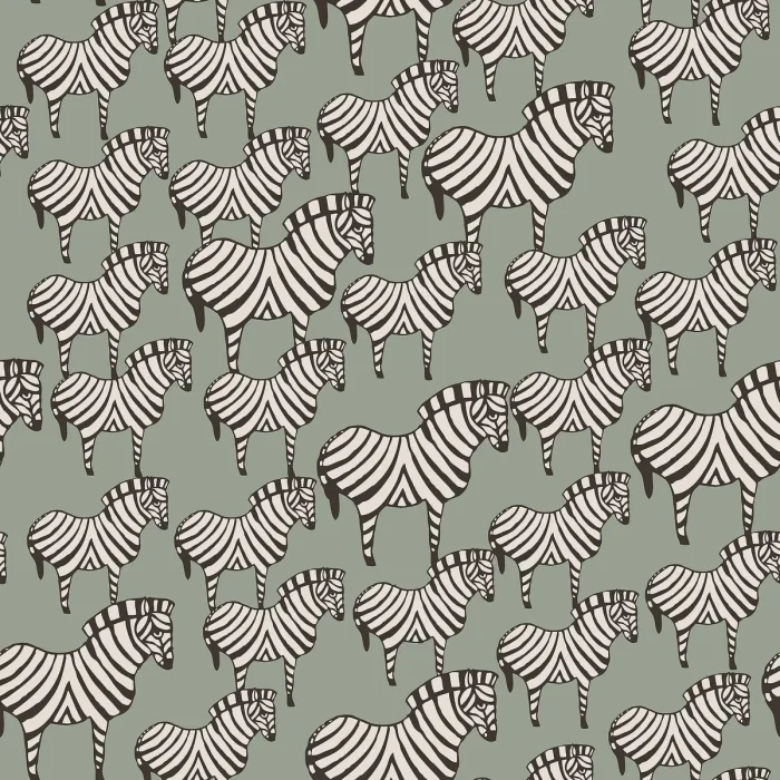 Lisa Larson Zebra - Boråstapeter
